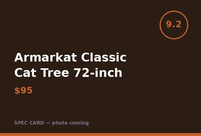 Armarkat Classic Cat Tree 72-inch