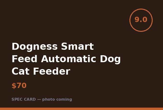 Dogness Smart Feed Automatic Dog Cat Feeder