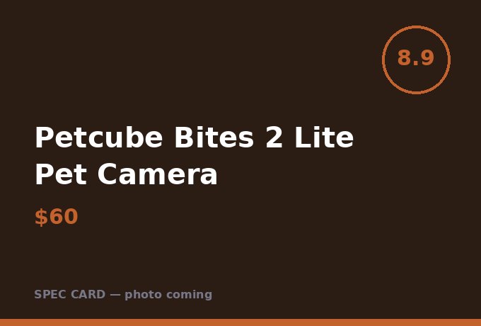 Petcube Bites 2 Lite Pet Camera